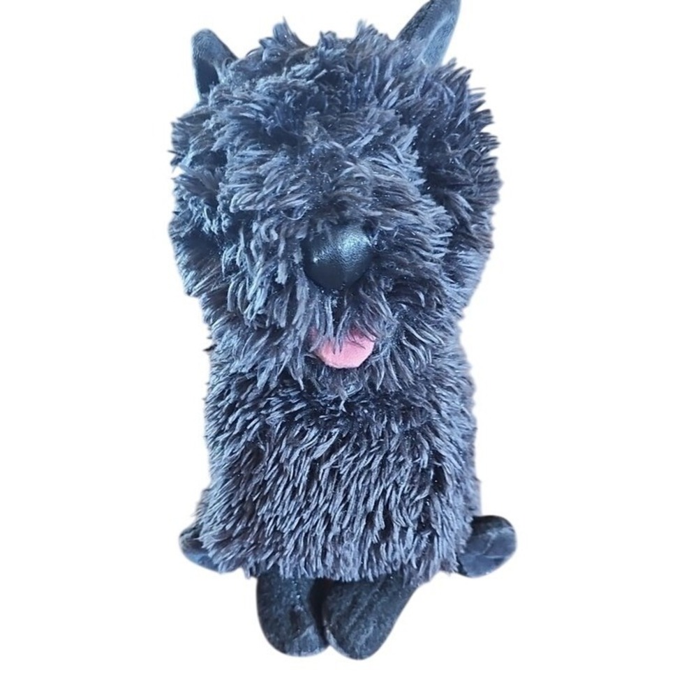 Kohls Cares Toto Wizard Of Oz Black Scruffy Dog Plush Terrier Schnauzer Mix